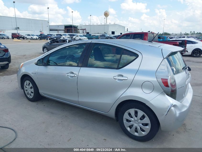 JTDKDTB34E1569943 2014 Toyota Prius C One