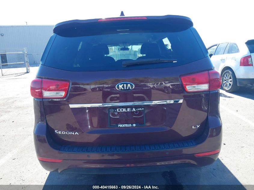 KNDMB5C12H6339512 2017 Kia Sedona Lx