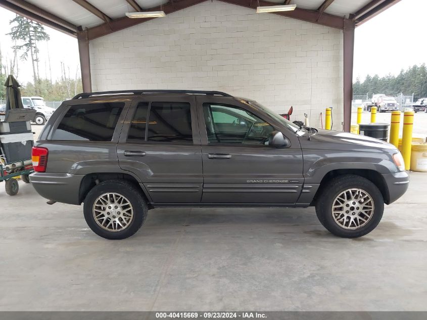 2004 Jeep Grand Cherokee Limited VIN: 1J4GW58S94C392393 Lot: 40415669