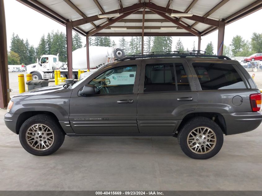 2004 Jeep Grand Cherokee Limited VIN: 1J4GW58S94C392393 Lot: 40415669