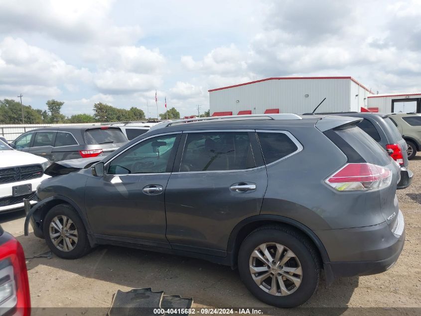 2014 Nissan Rogue S/Sl/Sv VIN: 5N1AT2MT5EC865091 Lot: 40415682