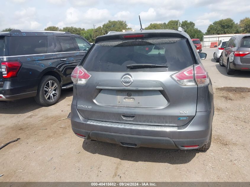 2014 Nissan Rogue S/Sl/Sv VIN: 5N1AT2MT5EC865091 Lot: 40415682