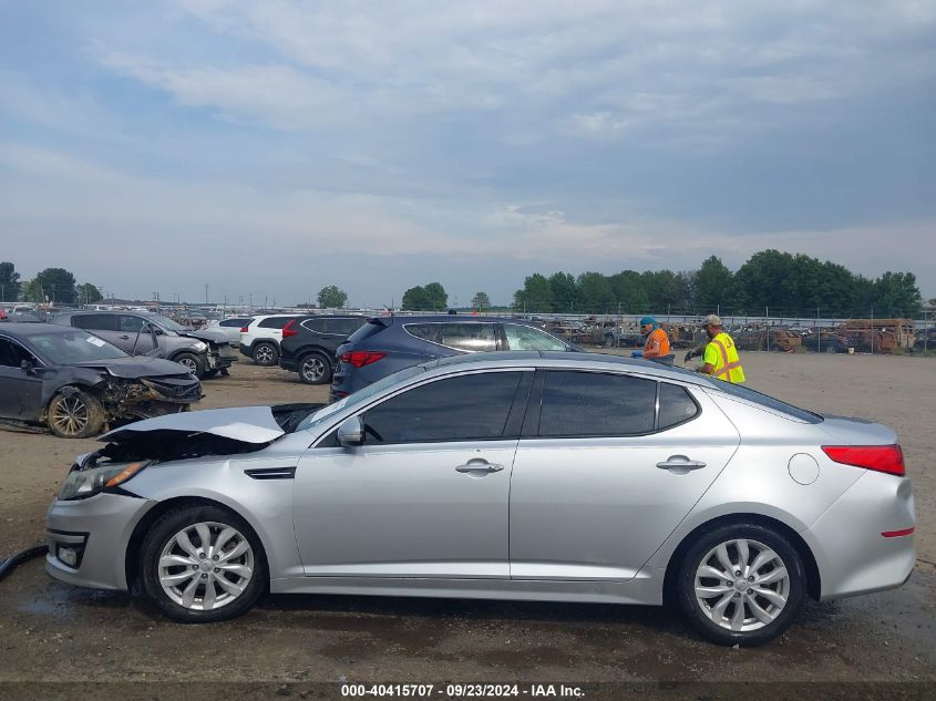 2014 Kia Optima Ex VIN: 5XXGN4A75EG311898 Lot: 40415707