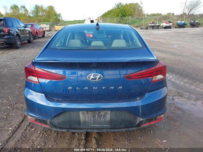 2020 Hyundai Elantra Sel VIN: 5NPD84LF7LH568822 Lot: 40415711