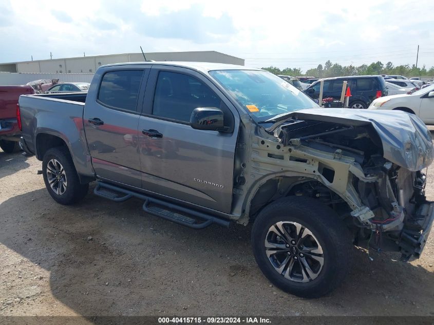 2021 Chevrolet Colorado 2Wd Short Box Z71 VIN: 1GCGSDEN1M1108275 Lot: 40415715