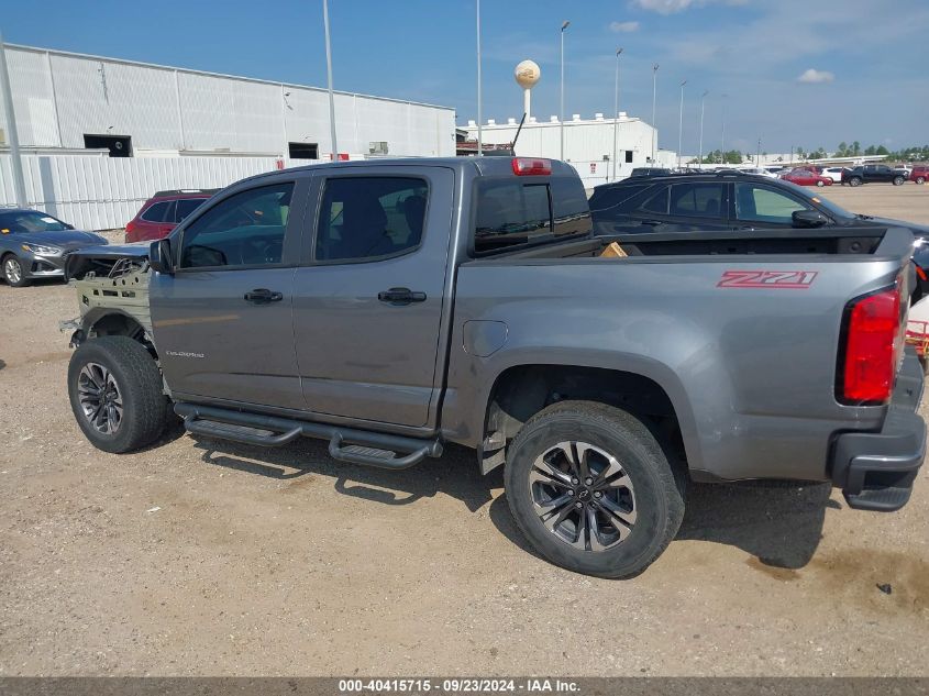 2021 Chevrolet Colorado 2Wd Short Box Z71 VIN: 1GCGSDEN1M1108275 Lot: 40415715