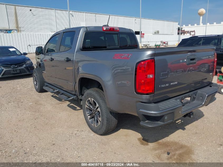 VIN 1GCGSDEN1M1108275 2021 CHEVROLET COLORADO no.3