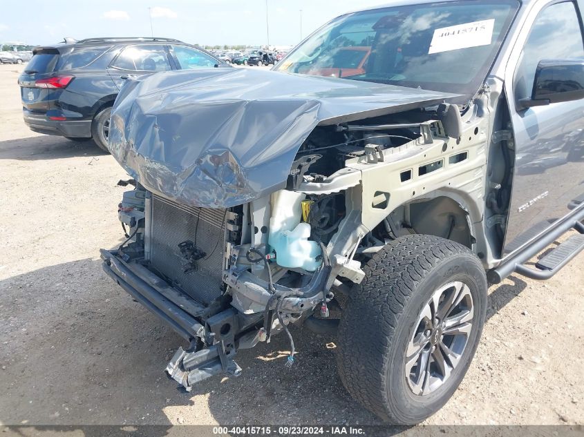 2021 Chevrolet Colorado 2Wd Short Box Z71 VIN: 1GCGSDEN1M1108275 Lot: 40415715