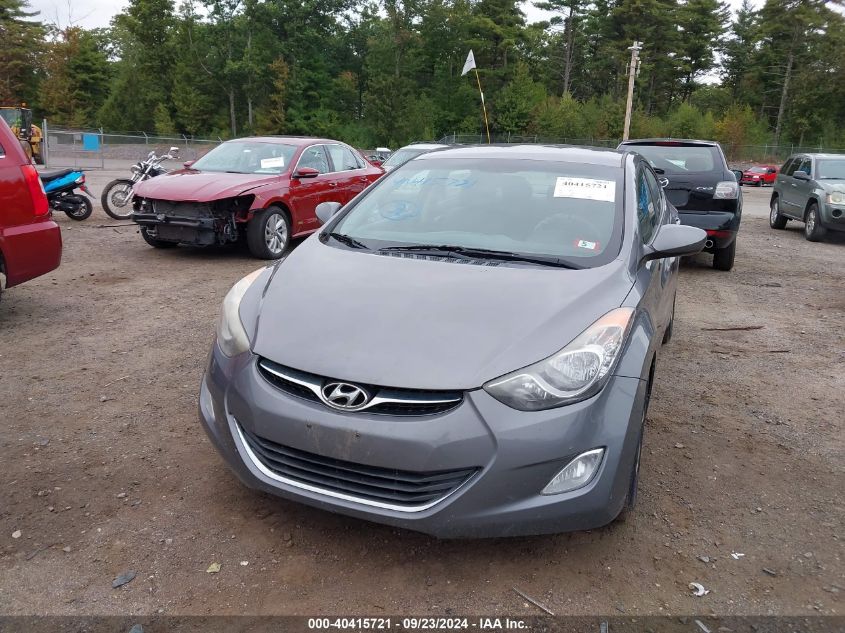 2012 Hyundai Elantra Gls VIN: 5NPDH4AE7CH086393 Lot: 40415721