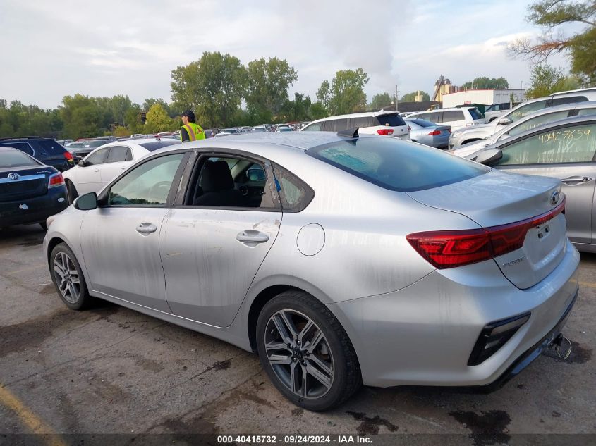 2019 Kia Forte Gt Line/S VIN: 3KPF34AD4KE017615 Lot: 40415732