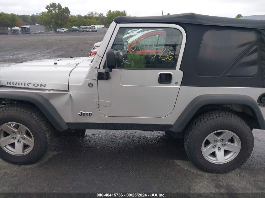 2006 Jeep Wrangler Rubicon VIN: 1J4FA69S76P708318 Lot: 40415736