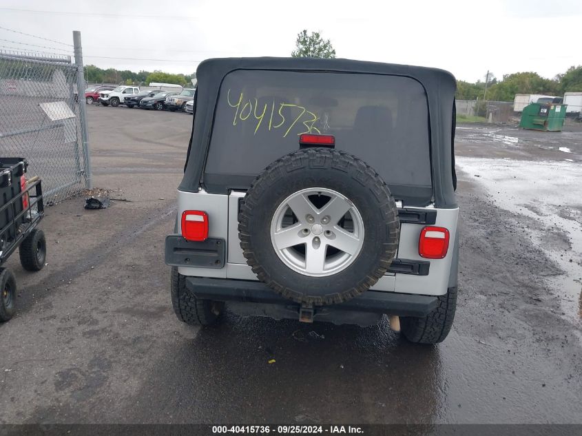 2006 Jeep Wrangler Rubicon VIN: 1J4FA69S76P708318 Lot: 40415736