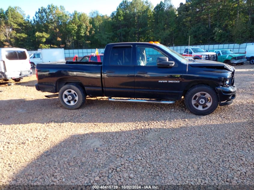 2003 Dodge Ram 3500 Slt/Laramie/St VIN: 3D7LA38C33G829001 Lot: 40415739