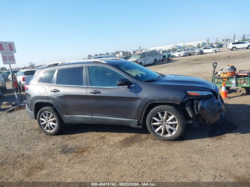 2016 Jeep Cherokee Limited VIN: 1C4PJLDS4GW363403 Lot: 40415742