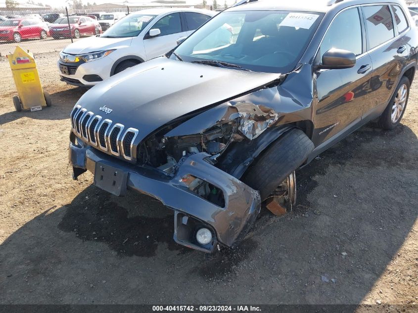 2016 Jeep Cherokee Limited VIN: 1C4PJLDS4GW363403 Lot: 40415742