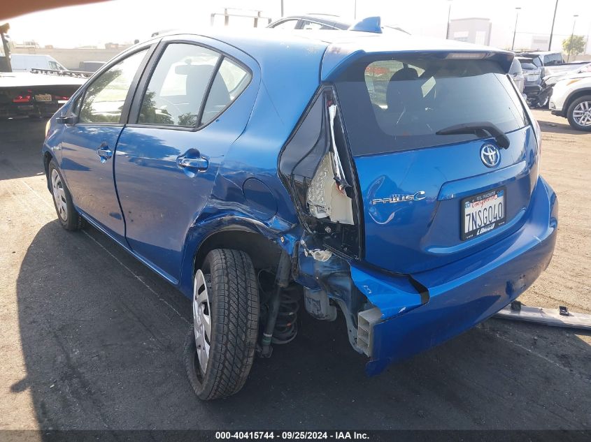 JTDKDTB38F1110786 2015 Toyota Prius C Two