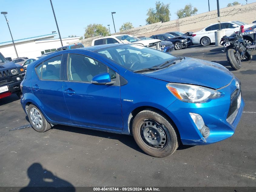 JTDKDTB38F1110786 2015 Toyota Prius C Two