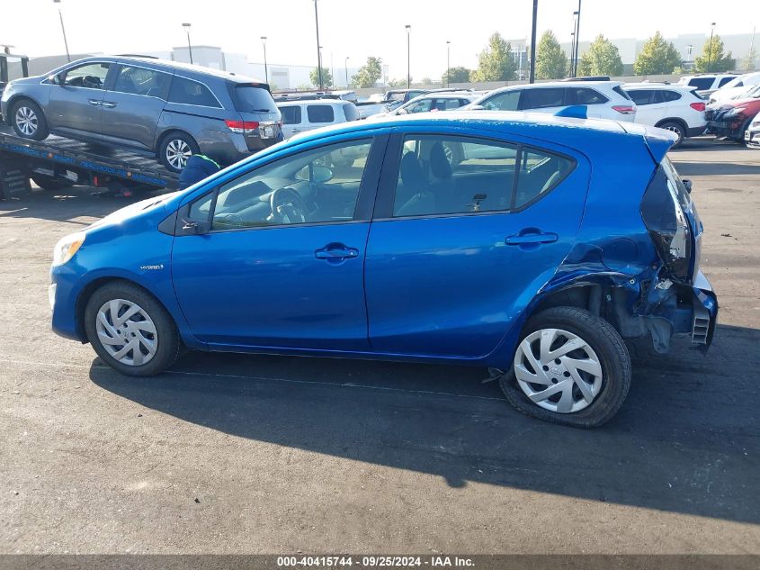 JTDKDTB38F1110786 2015 Toyota Prius C Two