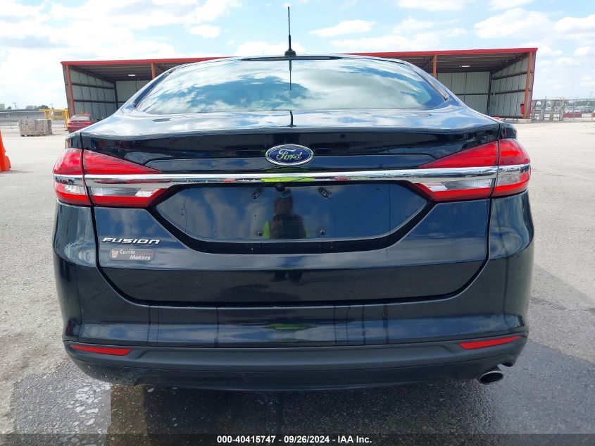 2018 Ford Fushion S VIN: 3FA6P0G73JR128927 Lot: 40415747