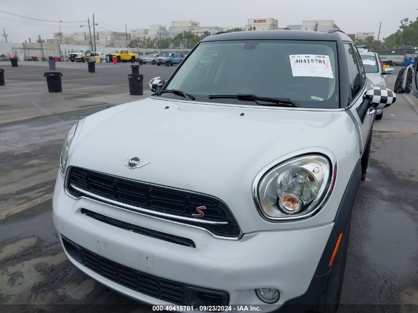 2016 Mini Countryman Cooper S VIN: WMWZC3C52GWT10405 Lot: 40415781