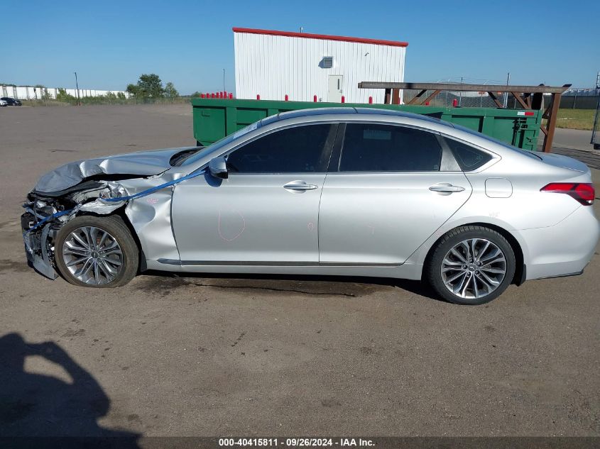 KMHGN4JE4HU193979 2017 Genesis G80 3.8