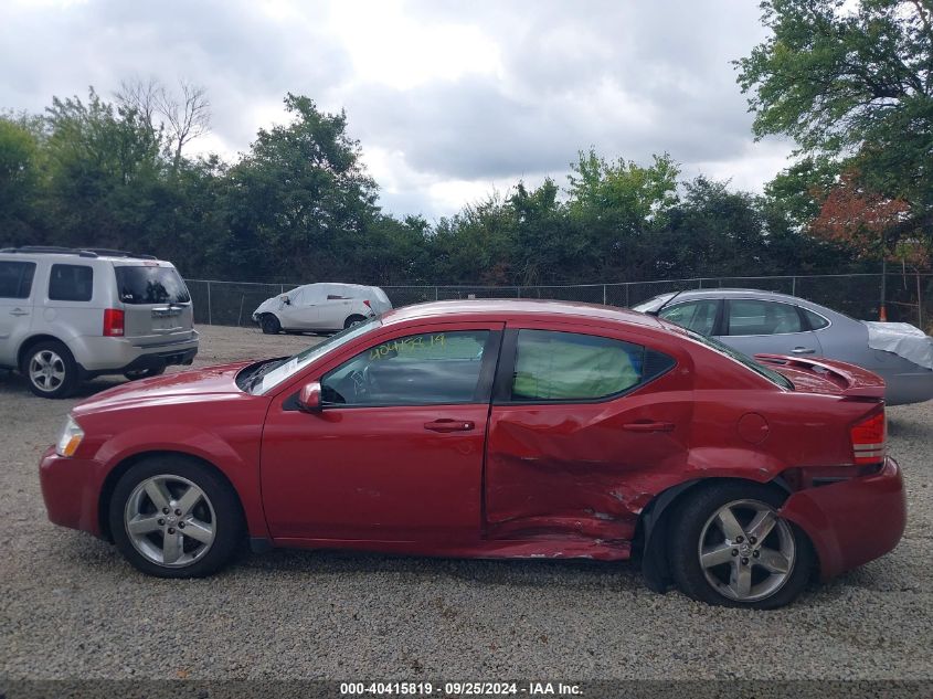 1B3CC5FV1AN217955 2010 Dodge Avenger R/T