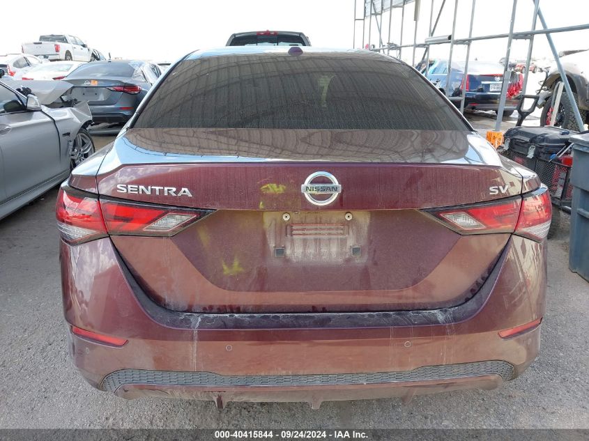 2020 Nissan Sentra Sv Xtronic Cvt VIN: 3N1AB8CV4LY227502 Lot: 40415844