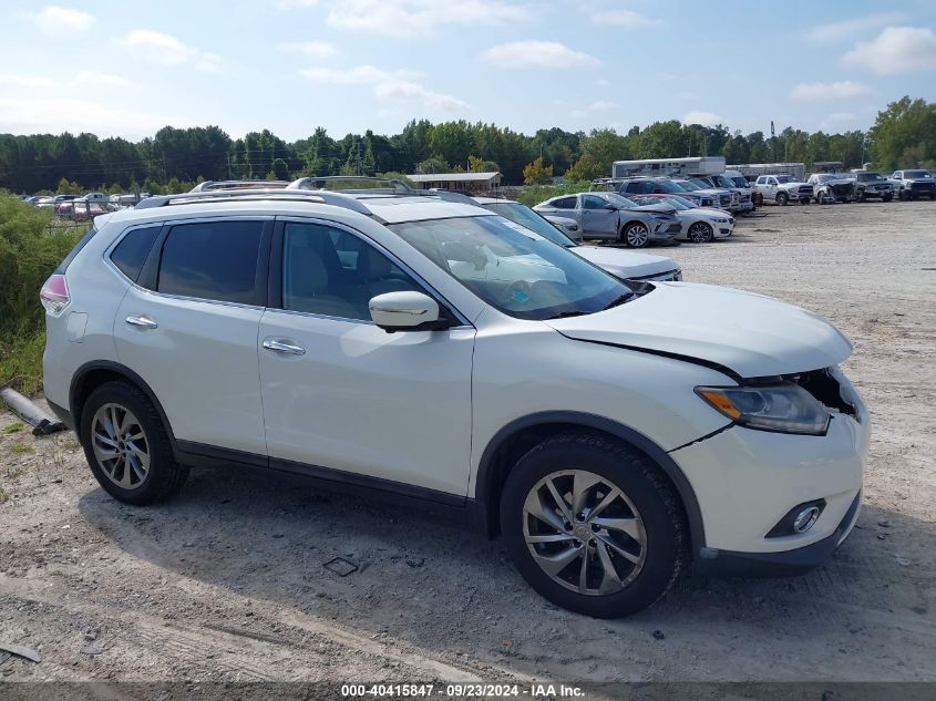 2015 Nissan Rogue Sl VIN: 5N1AT2MT0FC880437 Lot: 40415847