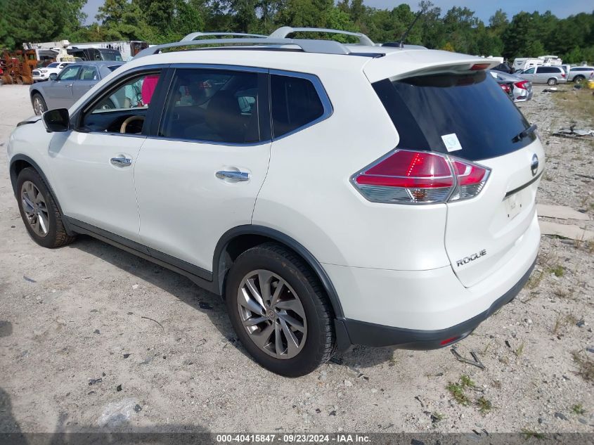 2015 Nissan Rogue Sl VIN: 5N1AT2MT0FC880437 Lot: 40415847