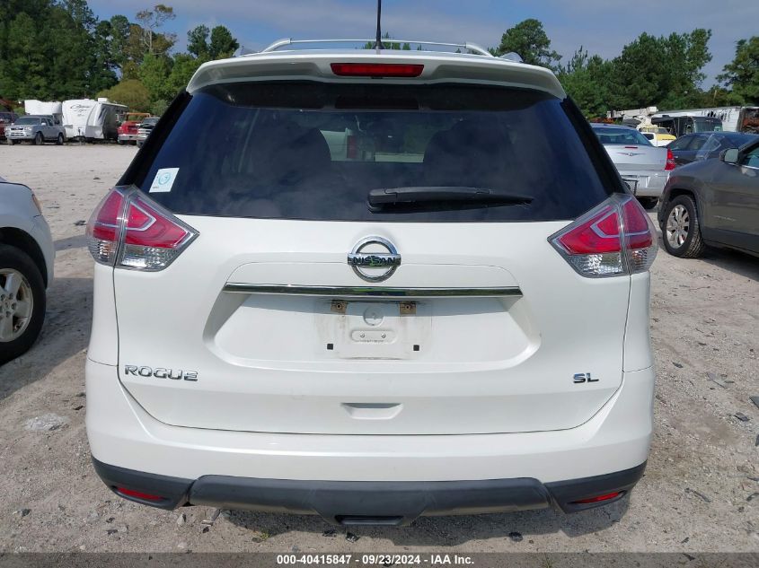 2015 Nissan Rogue Sl VIN: 5N1AT2MT0FC880437 Lot: 40415847