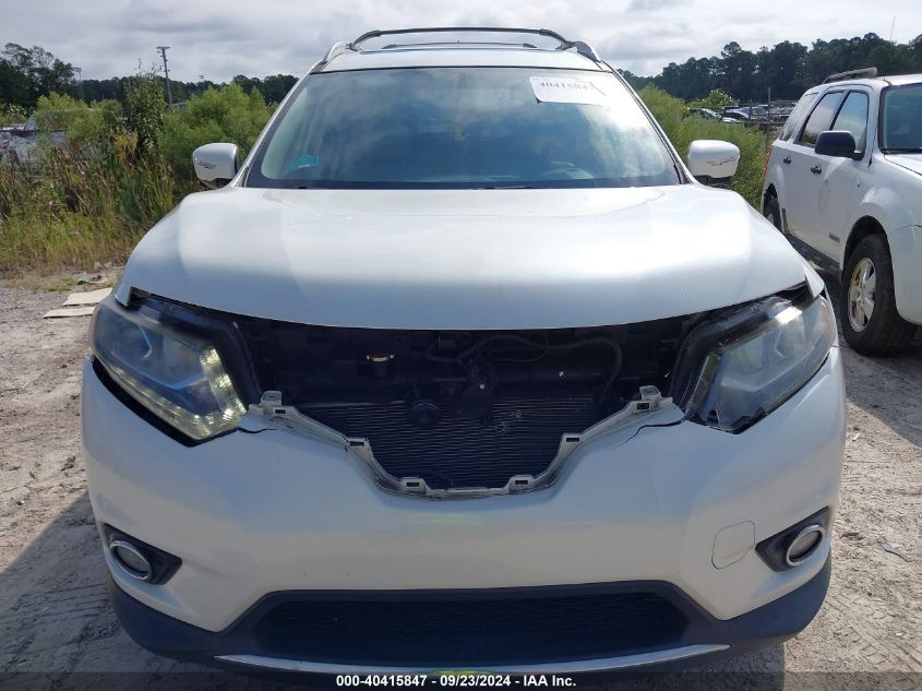 2015 Nissan Rogue Sl VIN: 5N1AT2MT0FC880437 Lot: 40415847