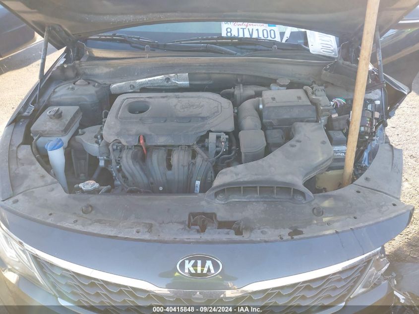 2020 Kia Optima Lx/S/Se VIN: 5XXGT4L39LG393275 Lot: 40415848