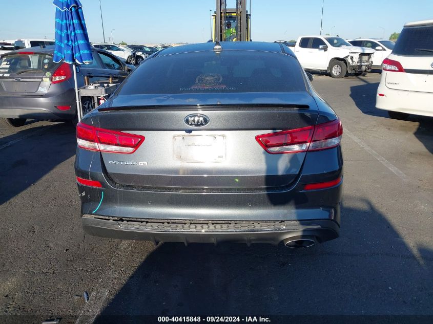 2020 Kia Optima Lx/S/Se VIN: 5XXGT4L39LG393275 Lot: 40415848