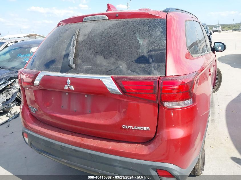 2018 Mitsubishi Outlander Le VIN: JA4AD3A32JZ050439 Lot: 40415867