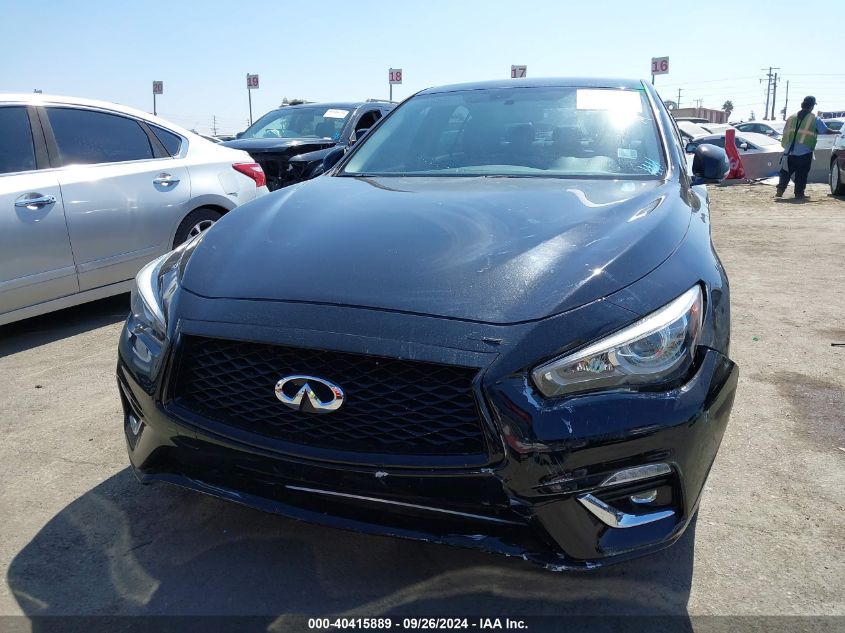 2019 Infiniti Q50 Luxe/Sport/Signature Edit VIN: JN1EV7AP6KM543184 Lot: 40415889