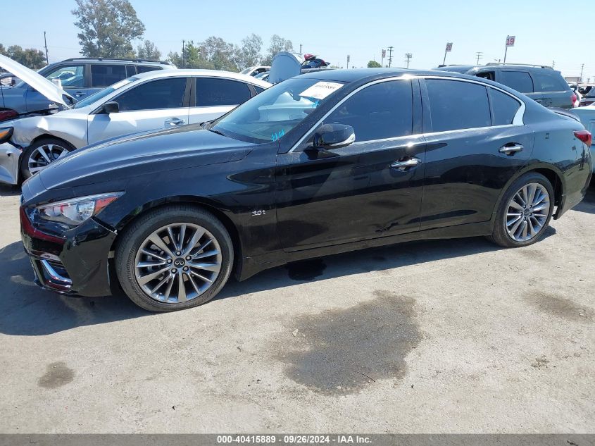 2019 Infiniti Q50 Luxe/Sport/Signature Edit VIN: JN1EV7AP6KM543184 Lot: 40415889