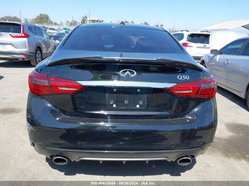 2019 Infiniti Q50 Luxe/Sport/Signature Edit VIN: JN1EV7AP6KM543184 Lot: 40415889