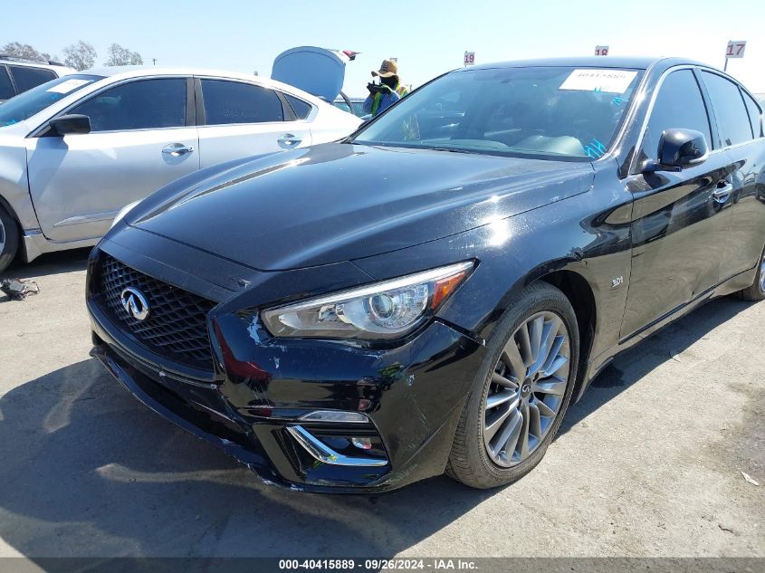 2019 Infiniti Q50 Luxe/Sport/Signature Edit VIN: JN1EV7AP6KM543184 Lot: 40415889