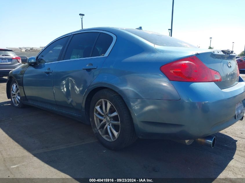 2008 Infiniti G35 Journey VIN: JNKBV61E48M213463 Lot: 40415916