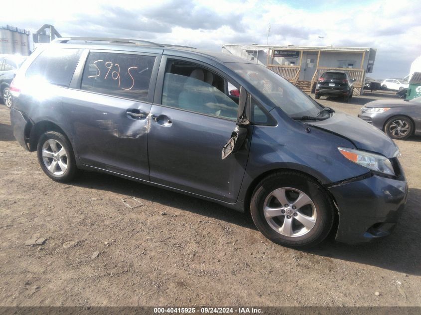 5TDKK3DC4DS323737 2013 Toyota Sienna Le V6 8 Passenger