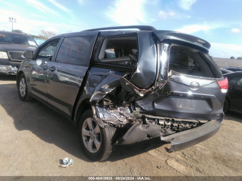 5TDKK3DC4DS323737 2013 Toyota Sienna Le V6 8 Passenger