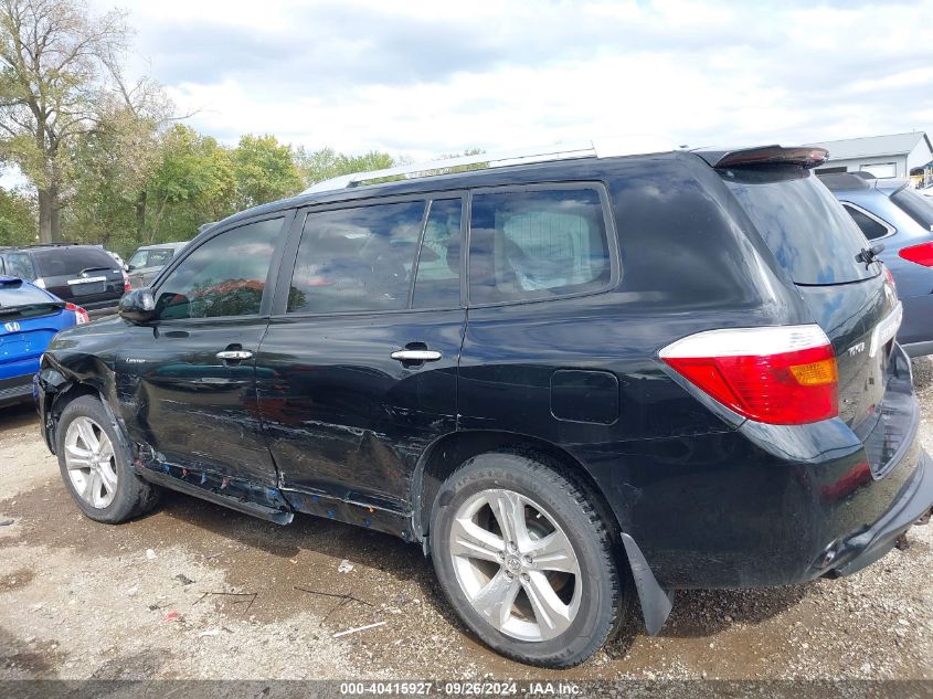 2009 Toyota Highlander Limited VIN: JTEES42A992142910 Lot: 40415927