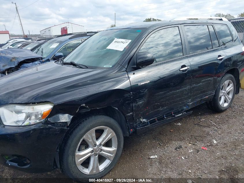 2009 Toyota Highlander Limited VIN: JTEES42A992142910 Lot: 40415927