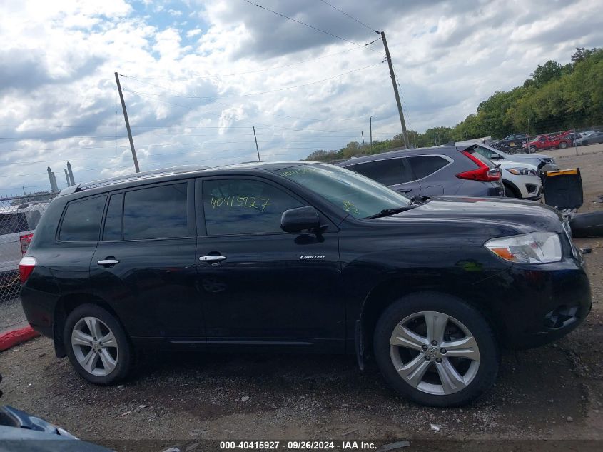 2009 Toyota Highlander Limited VIN: JTEES42A992142910 Lot: 40415927