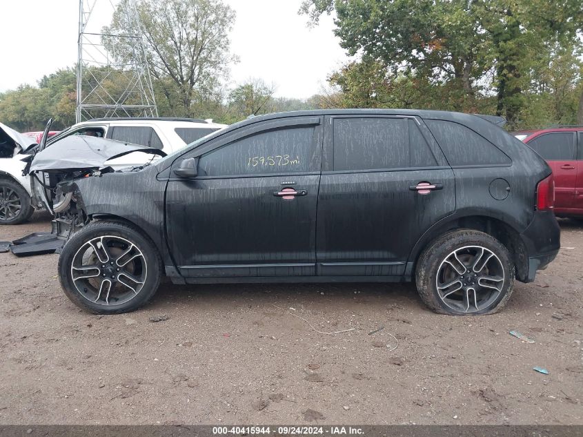 2013 Ford Edge Sel VIN: 2FMDK3JC0DBC69878 Lot: 40415944