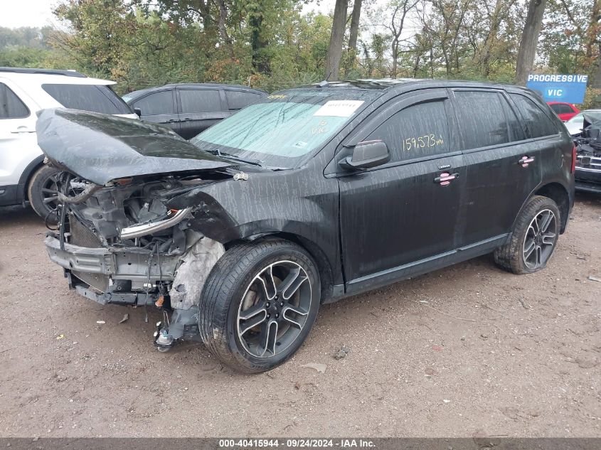 2013 Ford Edge Sel VIN: 2FMDK3JC0DBC69878 Lot: 40415944