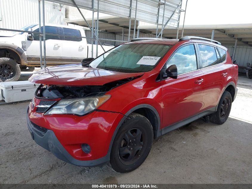 2014 Toyota Rav4 Le VIN: 2T3ZFREV3EW094263 Lot: 40415979