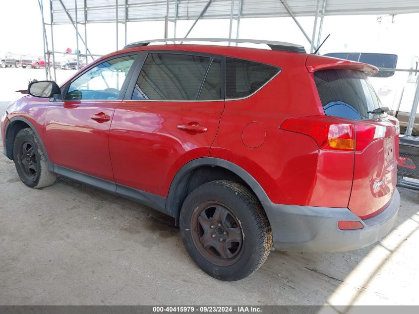 2014 Toyota Rav4 Le VIN: 2T3ZFREV3EW094263 Lot: 40415979