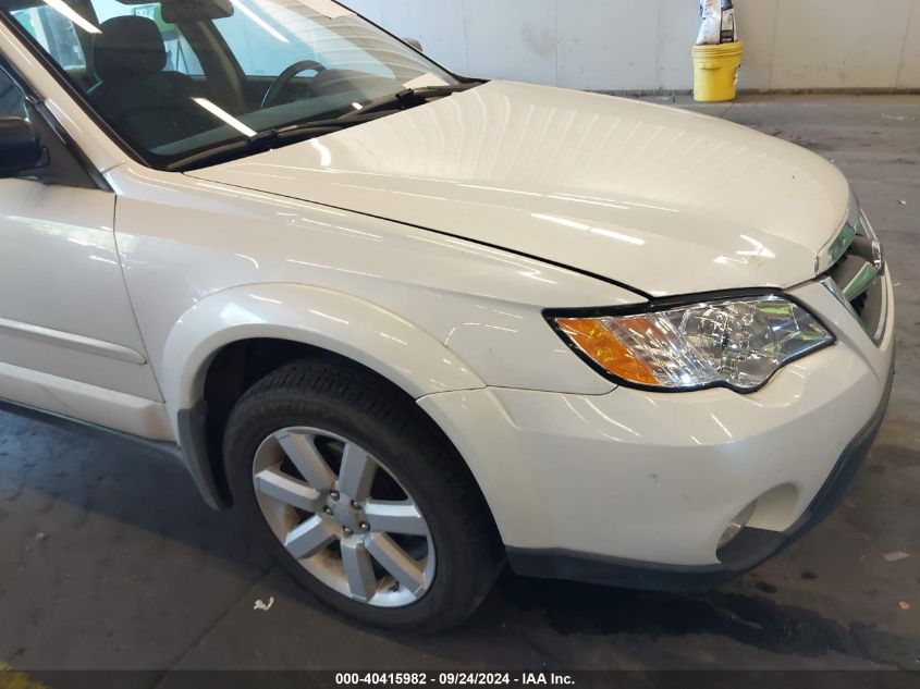 2008 Subaru Outback 2.5I/2.5I L.l. Bean Edition VIN: 4S4BP61C587343062 Lot: 40415982