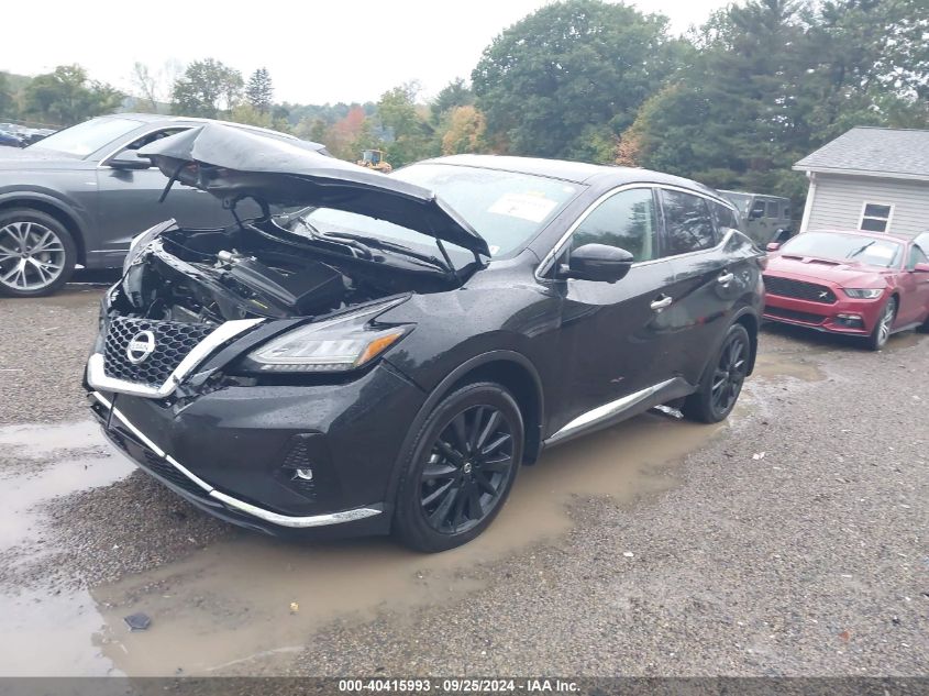 2021 Nissan Murano Sl Intelligent Awd VIN: 5N1AZ2CS3MC144709 Lot: 40415993